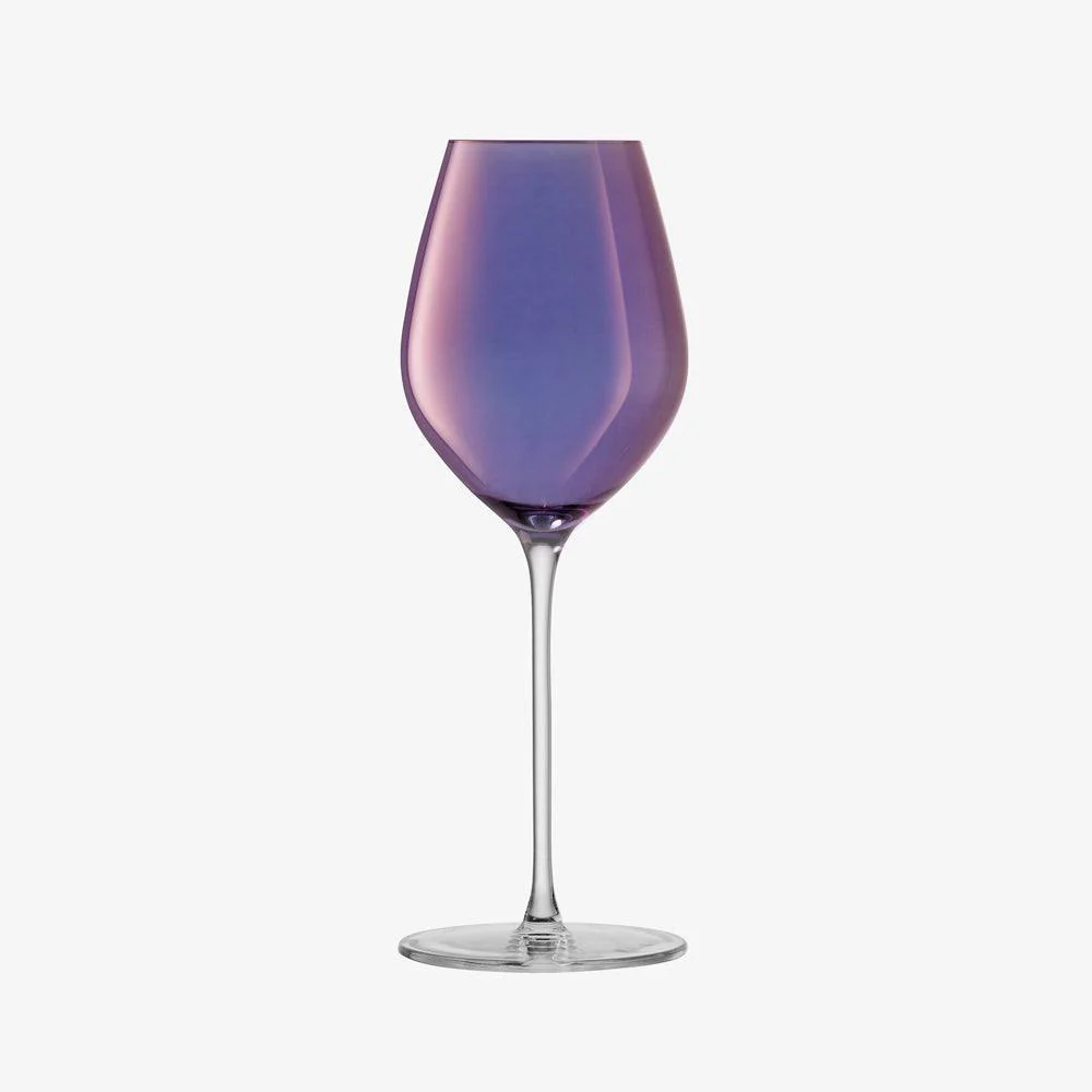 Aurora Champagne Tulip Glasses 285ml, Set of 4 - Polar Violet - Image 4