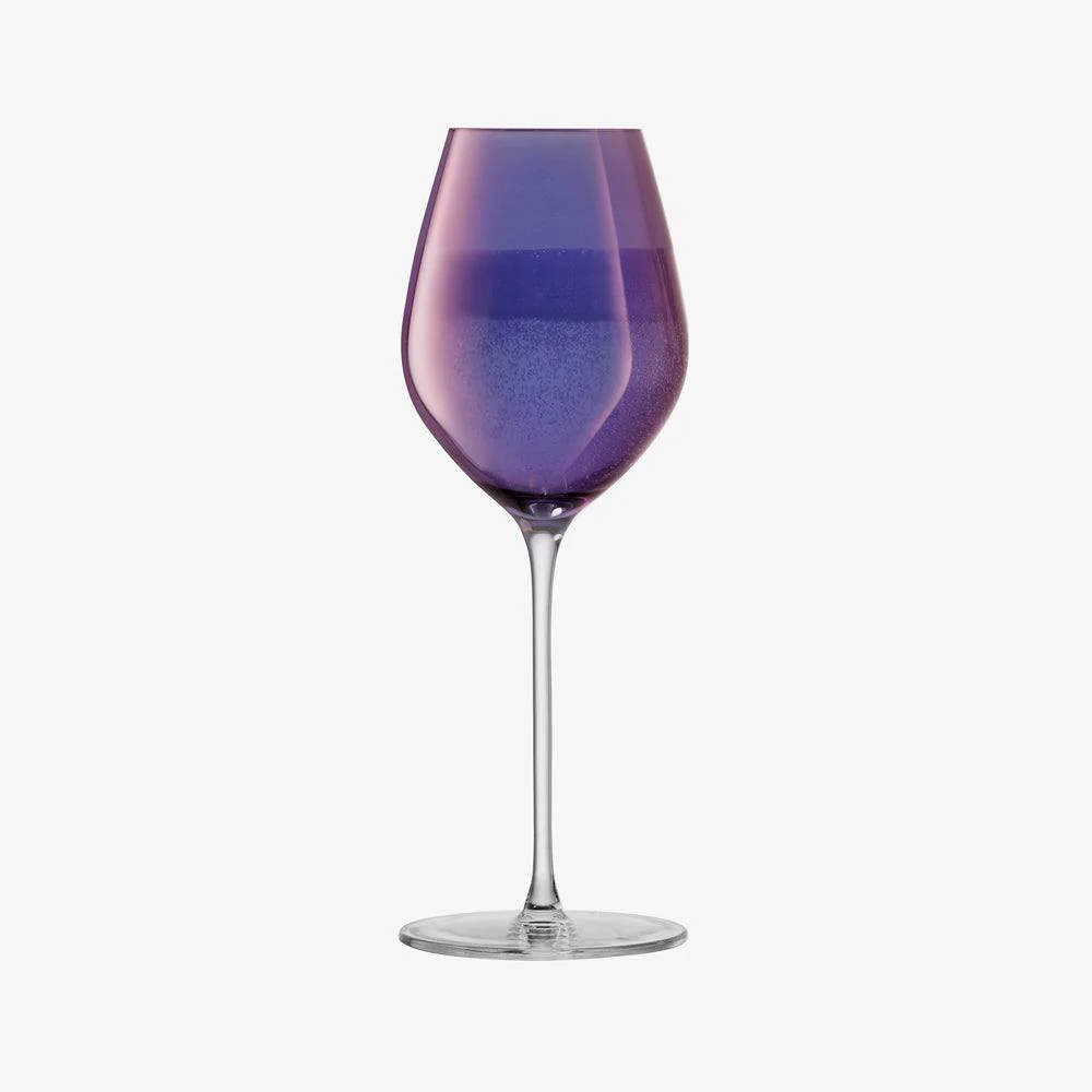 Aurora Champagne Tulip Glasses 285ml, Set of 4 - Polar Violet - Image 5