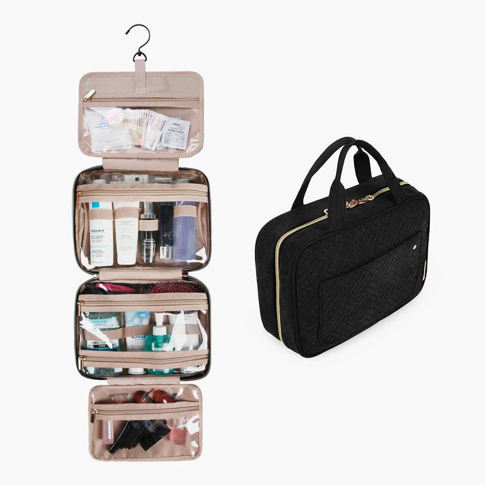 Aurora Hanging Toiletry Bag - Black - Image 3