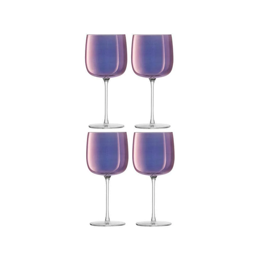 Aurora Wine Glasses 450ml, Set of 4 - Polar Violet - Image 3