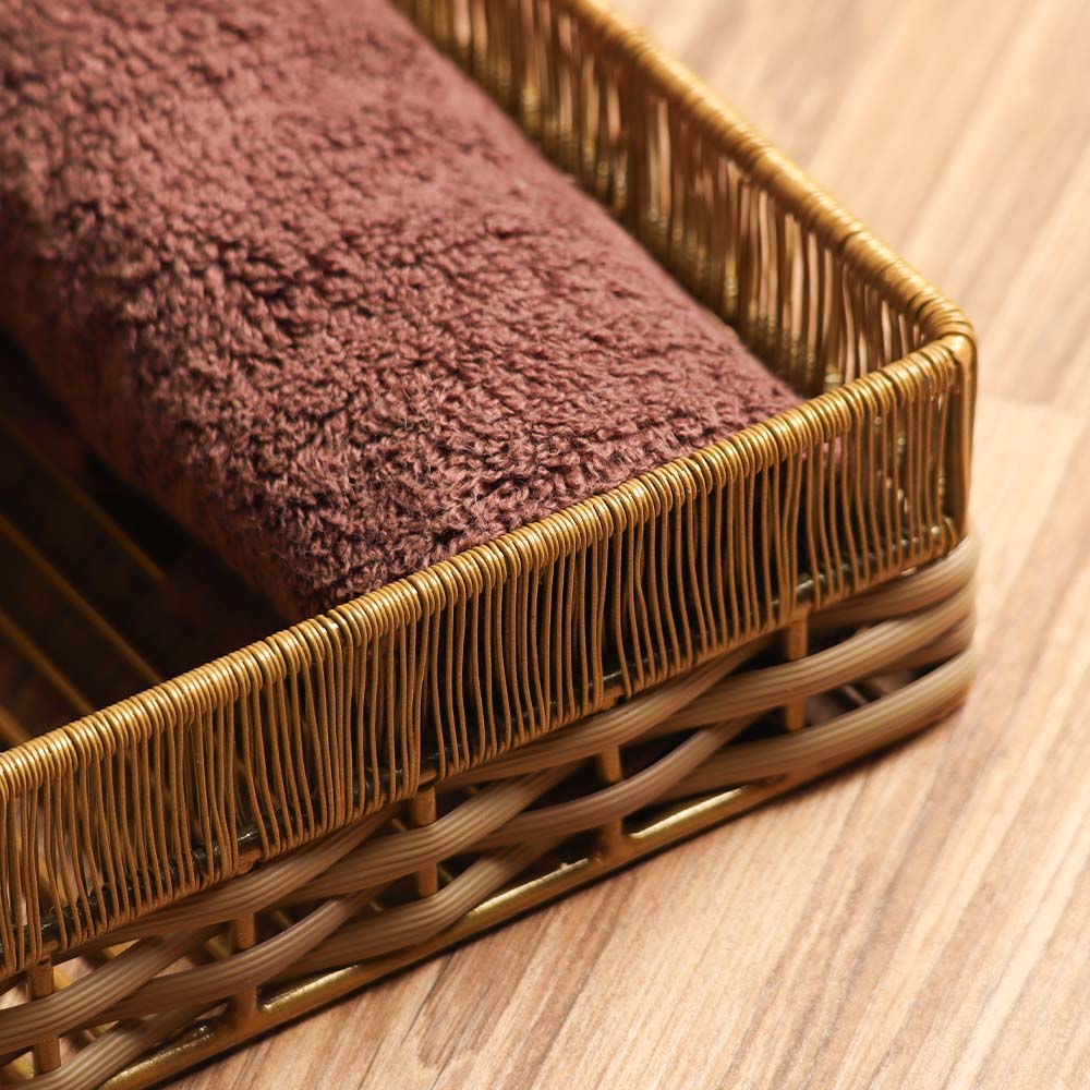 Ava Storage Tray Small - Honey Gold - Image 4