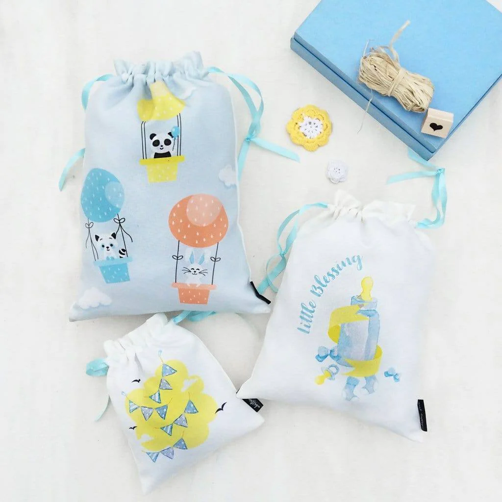 Baby Boy Bags, Set of 3