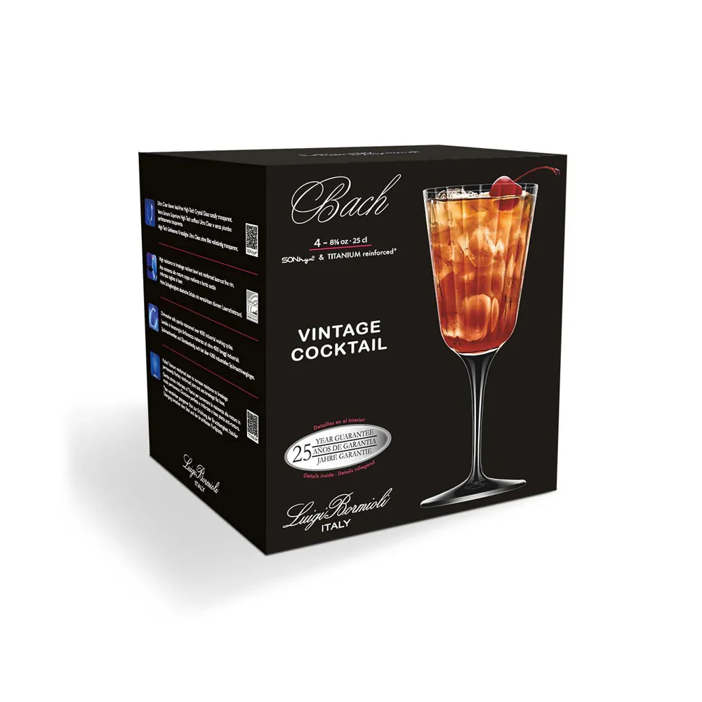 Bach Vintage Cocktail Glasses 250ml, Set of 4 - Image 5