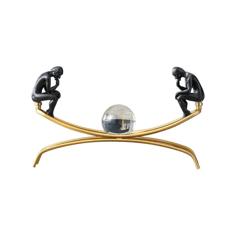 Balancing Decorative Accent with Crystal Ball - Image 4