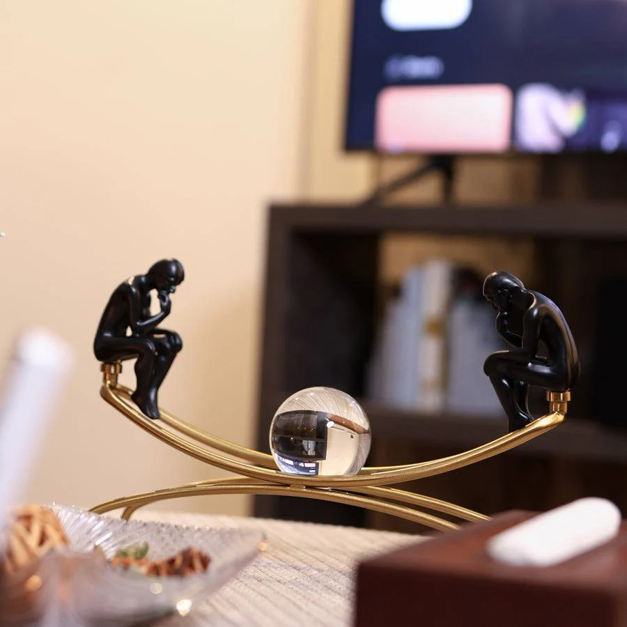 Balancing Decorative Accent with Crystal Ball - Image 5
