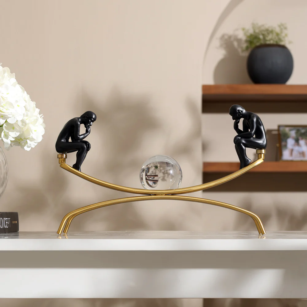 Balancing Decorative Accent with Crystal Ball - Image 6
