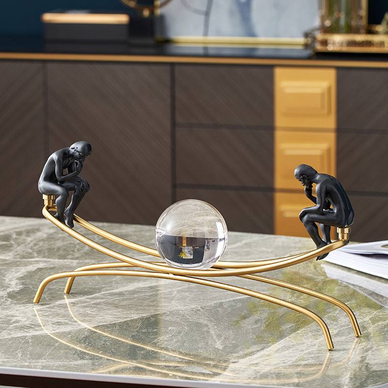 Balancing Decorative Accent with Crystal Ball - Image 7