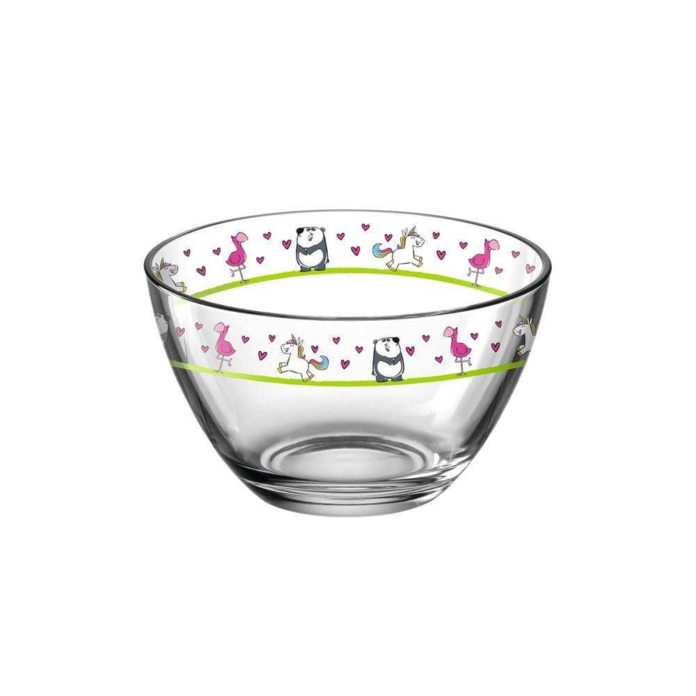 Bambini Glass Bowl Medium - Unicorn Flamingo Panda - Image 3