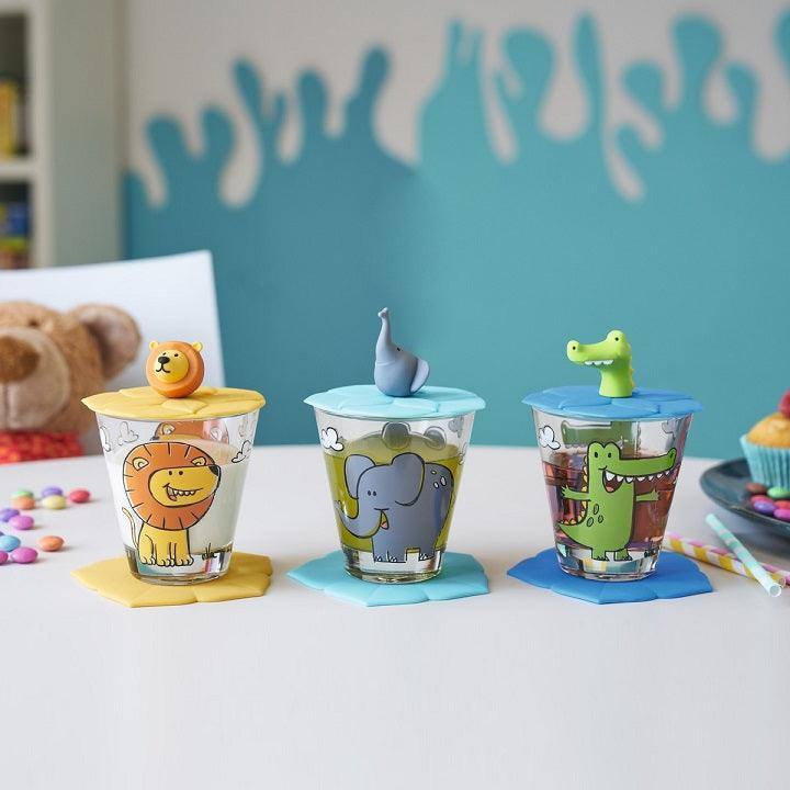 Bambini Glass Set - Crocodile - Image 4