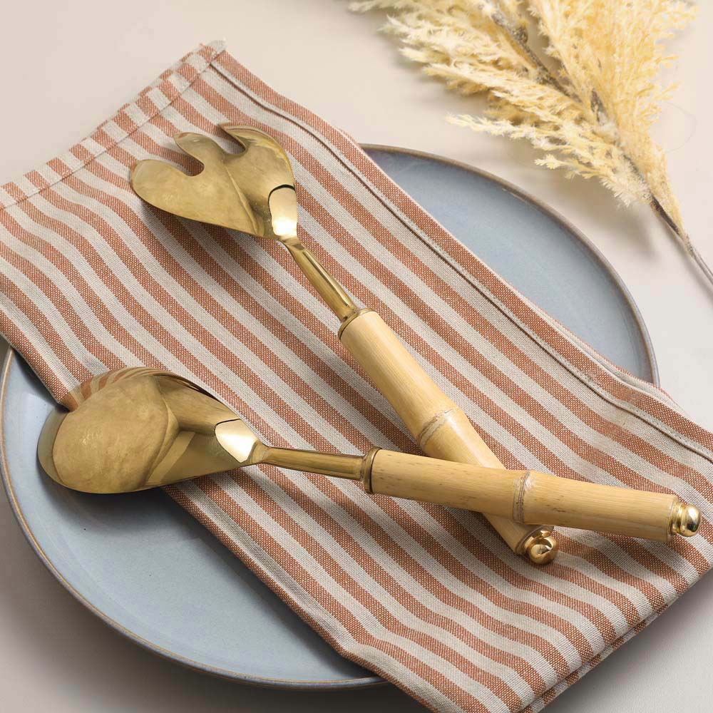 Bamboo Serving Set - Natural Gold - Image 5