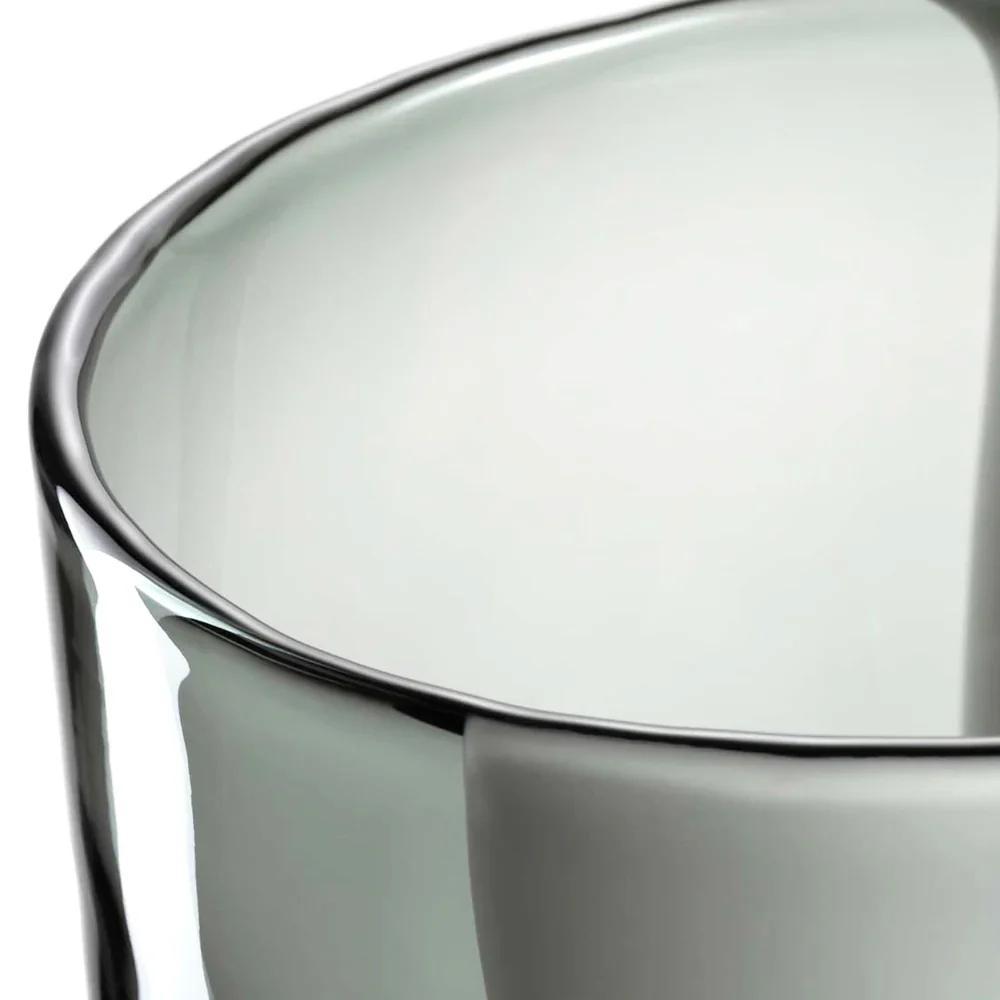 Banda Nera Glass Vase Large - Black - Image 7