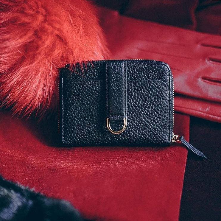 Belgravia Zip Wallet - Black