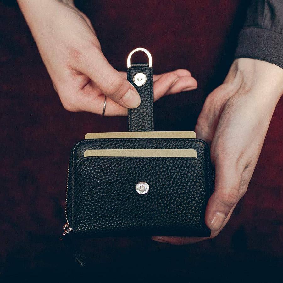 Belgravia Zip Wallet - Black - Image 6