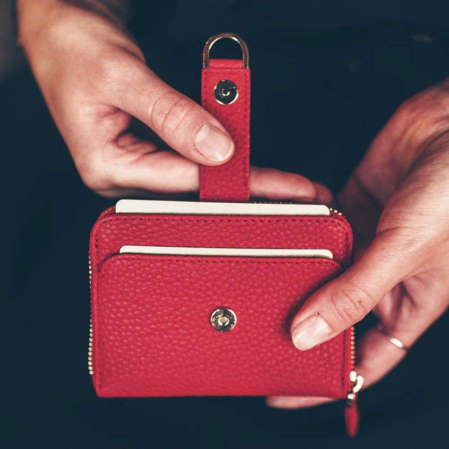 Belgravia Zip Wallet - Red - Image 4