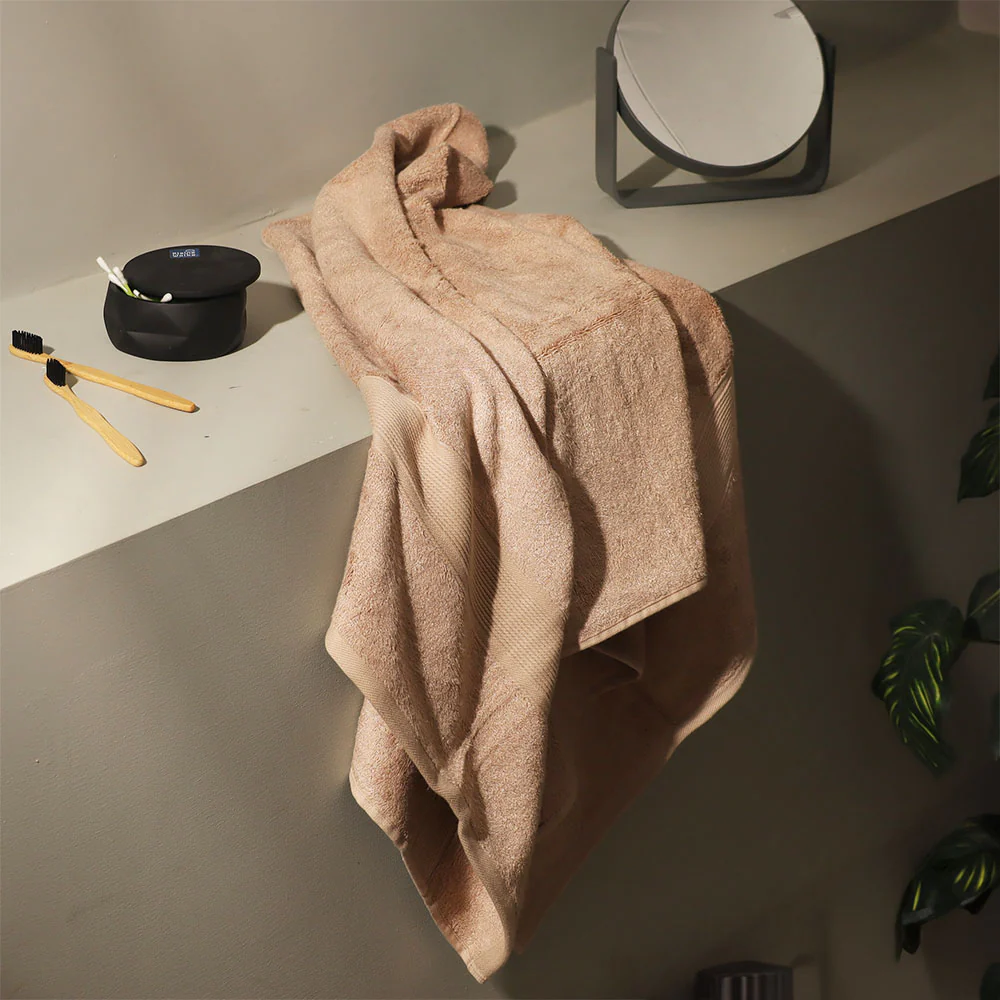 Belize Bamboo Bath Towel - Beige