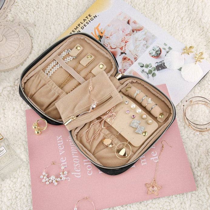 Belle Travel Jewellery Organiser Mini - Black