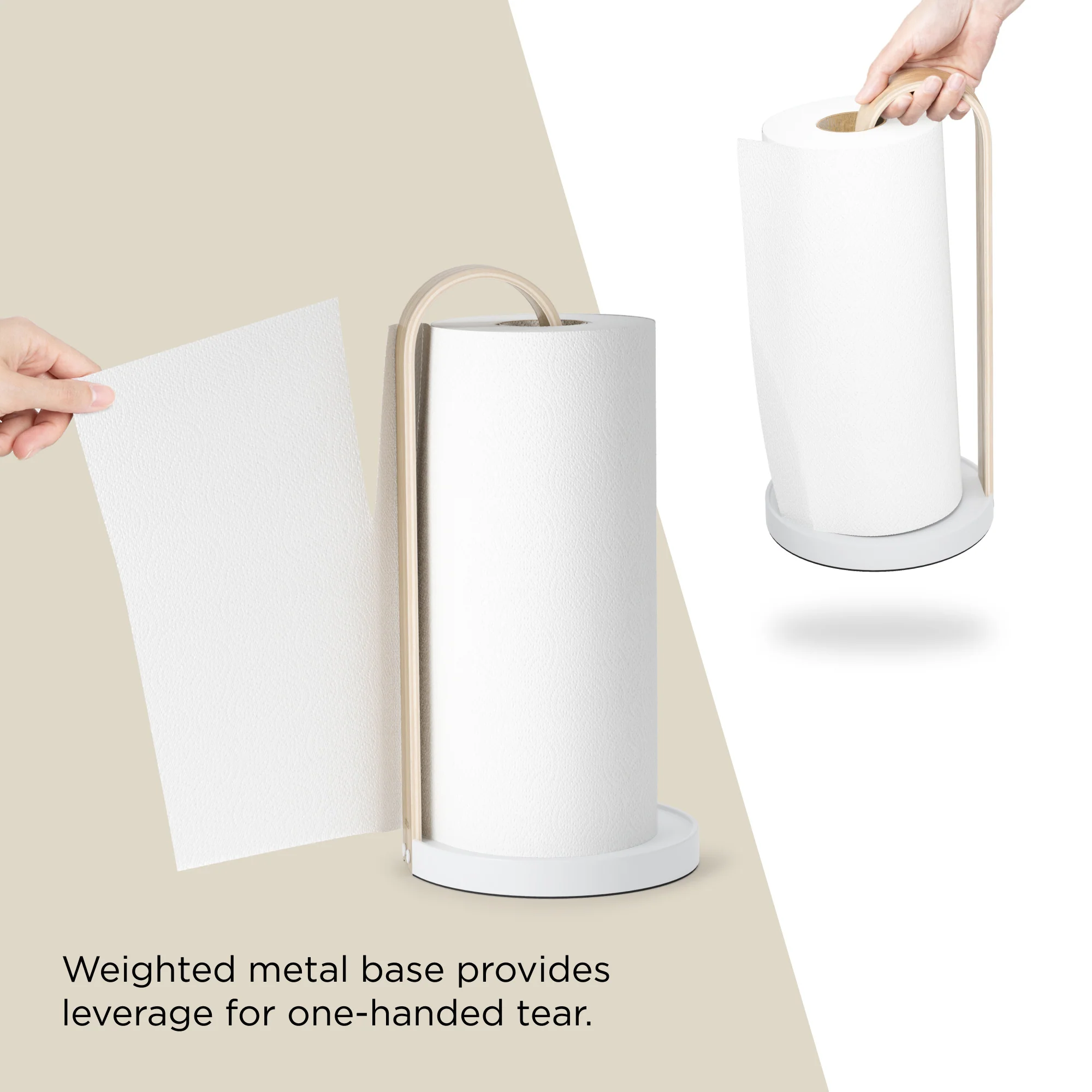 Bellwood Paper Towel Holder - White - Image 6