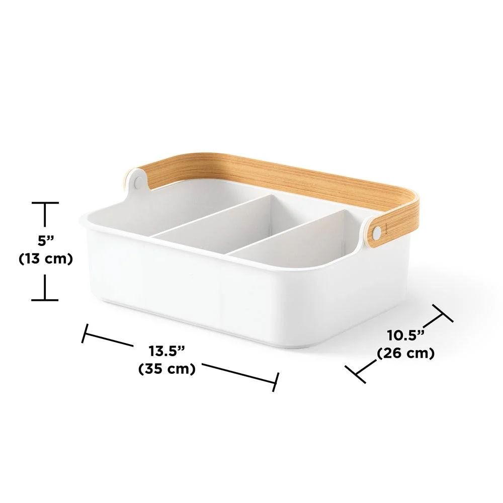 Bellwood Storage Bin Large - White - Image 10