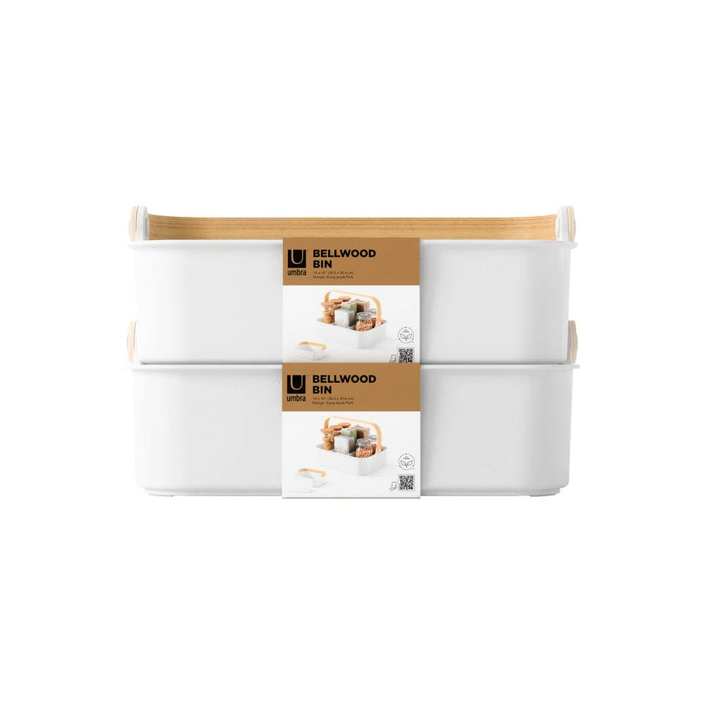 Bellwood Storage Bin Large - White - Image 11