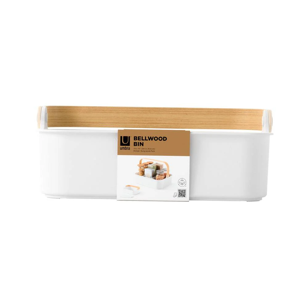 Bellwood Storage Bin Large - White - Image 12