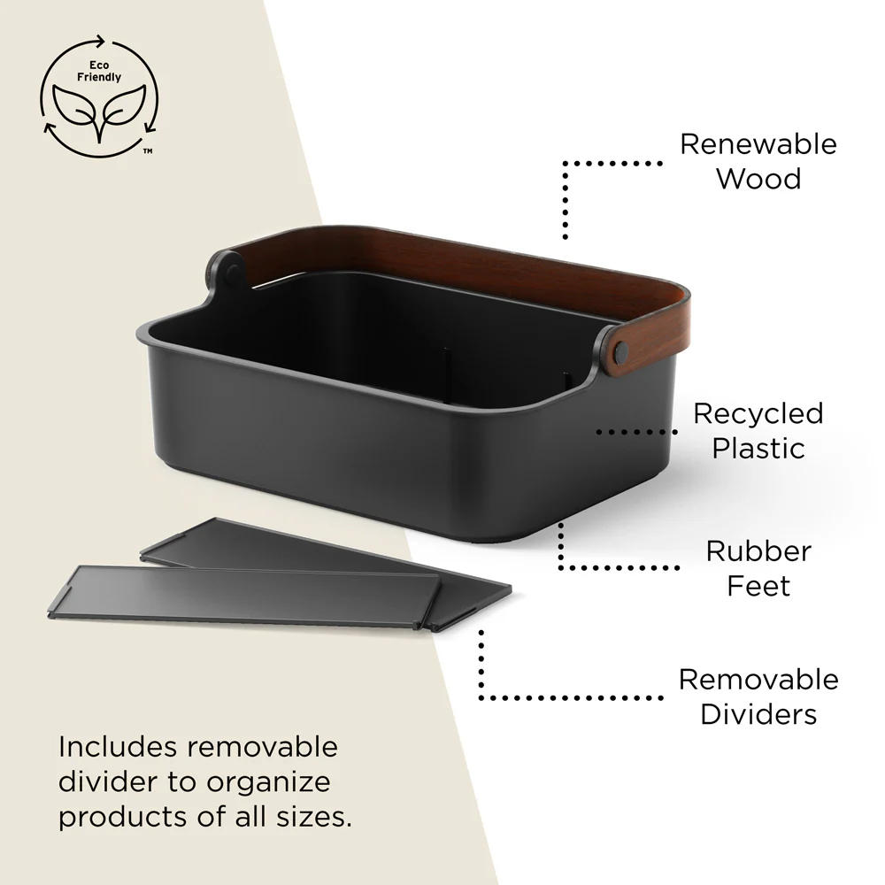 Bellwood Storage Bin Large - Black - Image 12