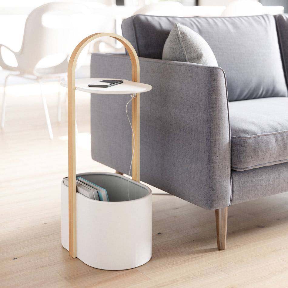 Bellwood Storage Table - White