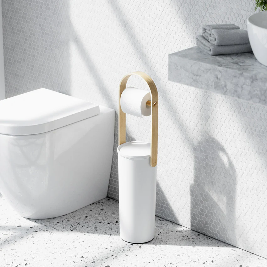 Bellwood Toilet Paper Holder - White