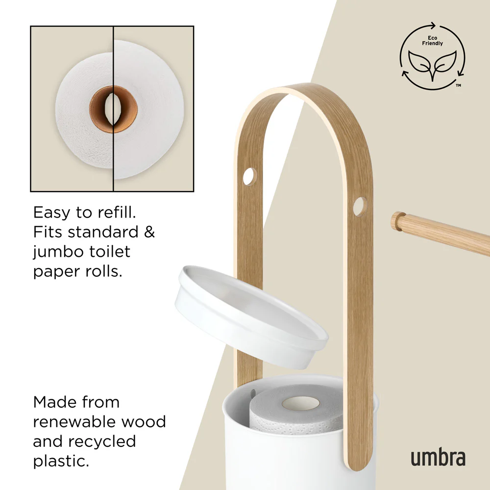 Bellwood Toilet Paper Holder - White - Image 11