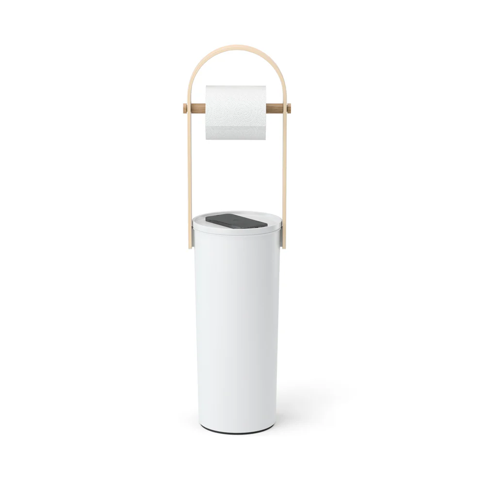 Bellwood Toilet Paper Holder - White - Image 4