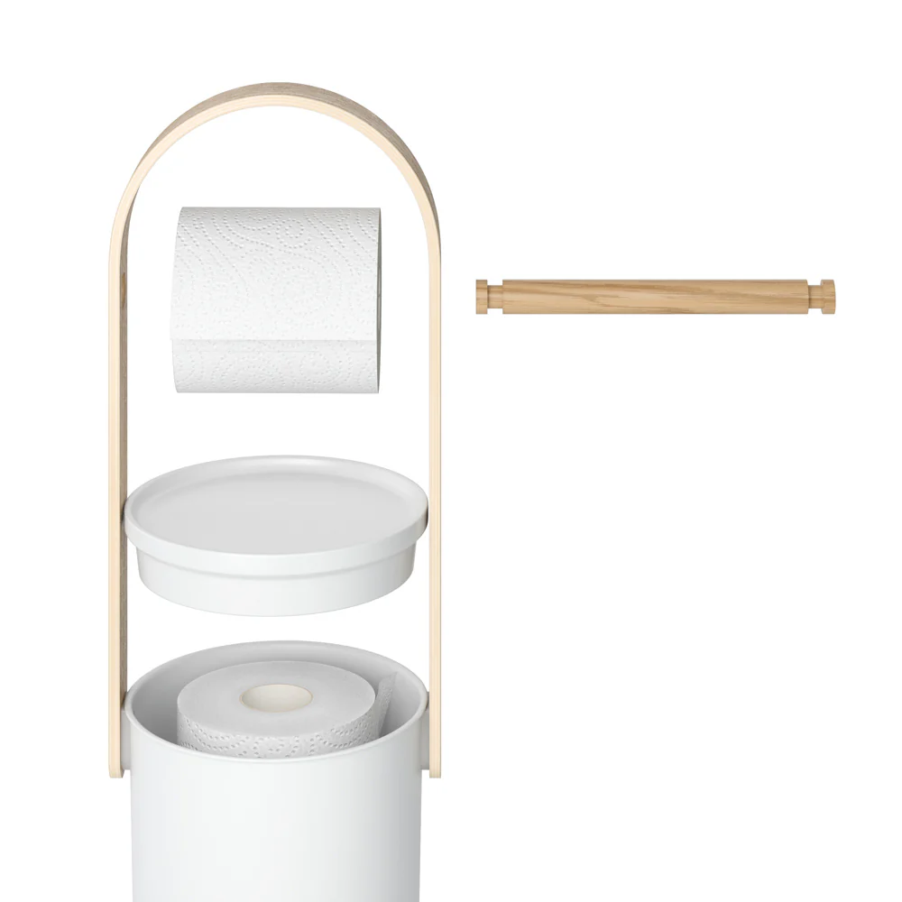 Bellwood Toilet Paper Holder - White - Image 6