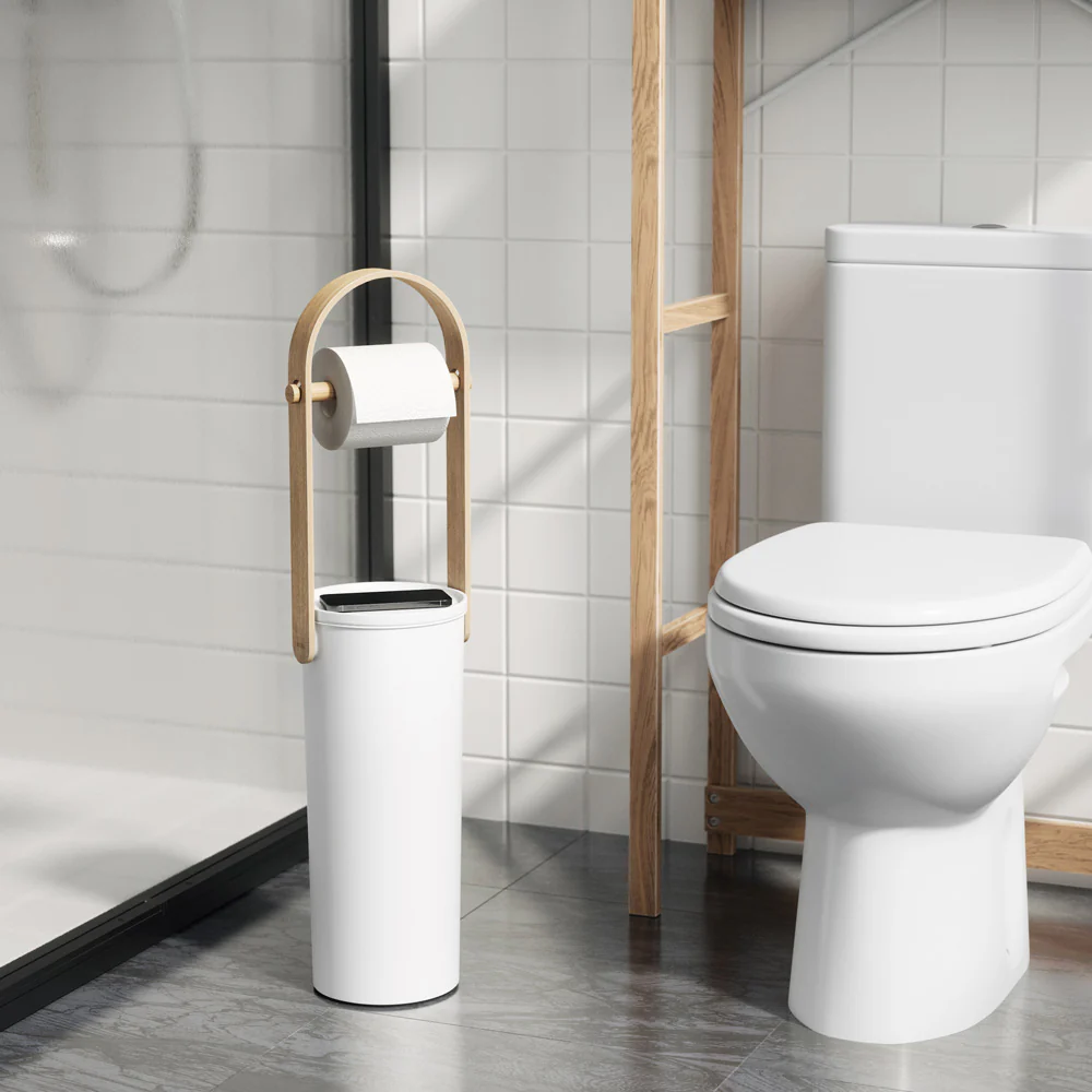 Bellwood Toilet Paper Holder - White - Image 7