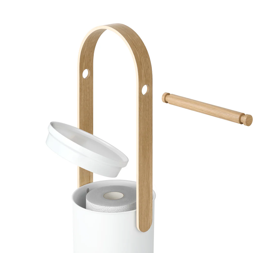 Bellwood Toilet Paper Holder - White - Image 9