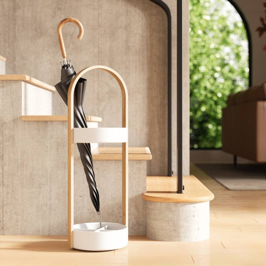 Bellwood Umbrella Stand - White