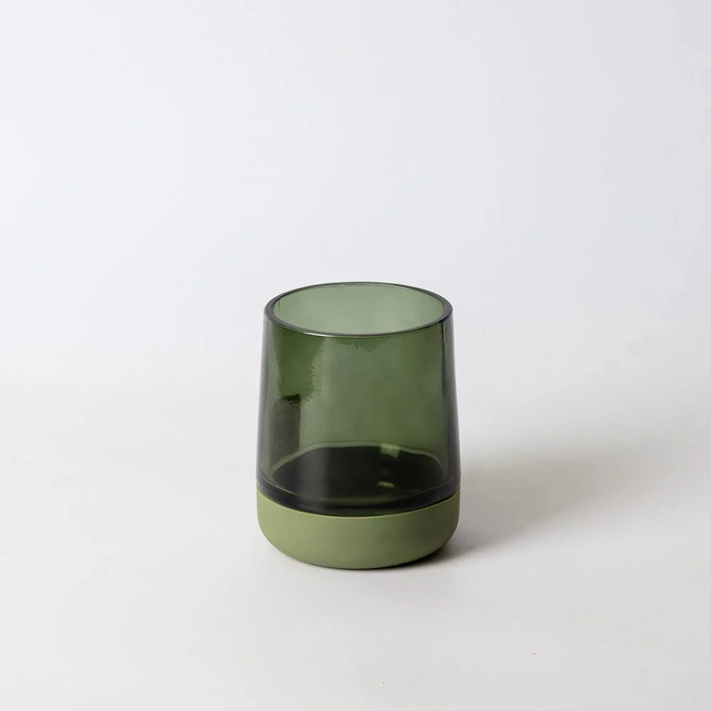 Belly Glass Toothbrush Tumbler - Green - Image 4