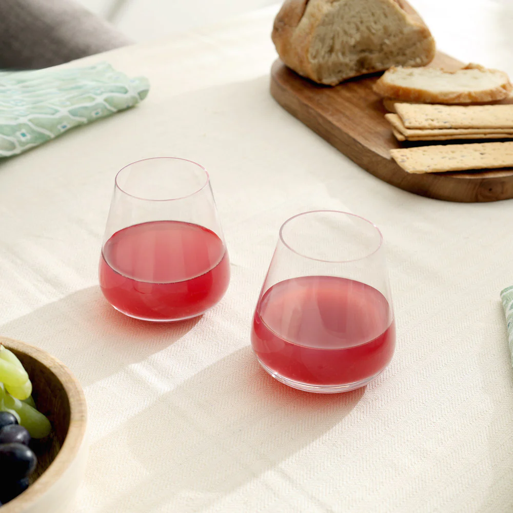 Belo Short Tumblers 280ml, Set of 4 - Clear - Image 12