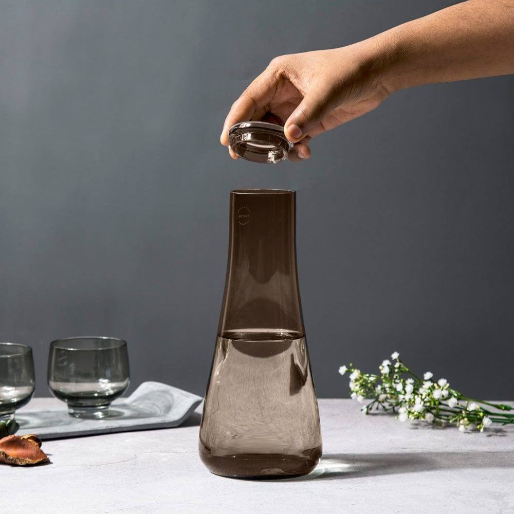 Belo Water Carafe 1200ml - Coffee