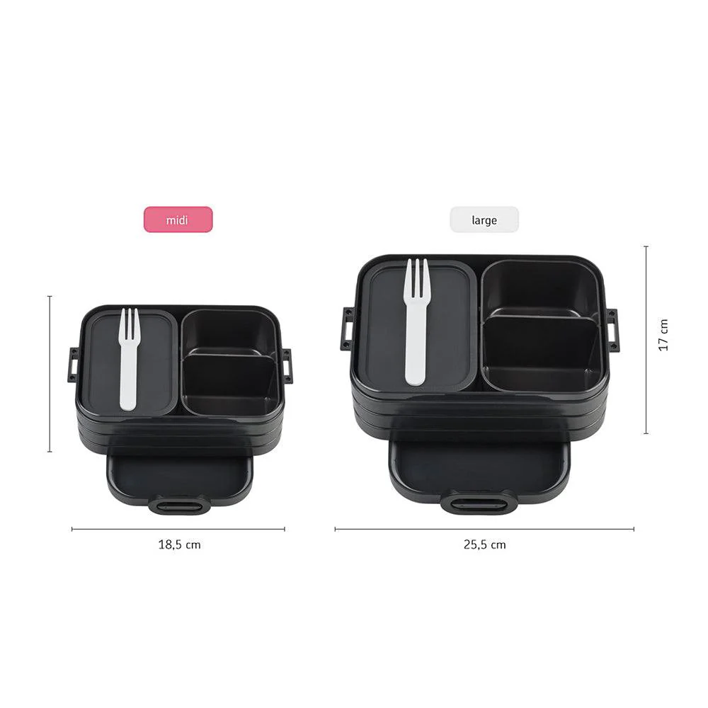 Bento Lunch Box Medium - Nordic Black - Image 6
