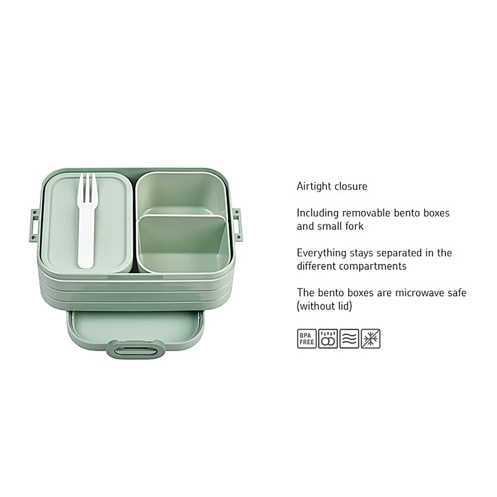 Bento Lunch Box Medium - Nordic Sage - Image 4
