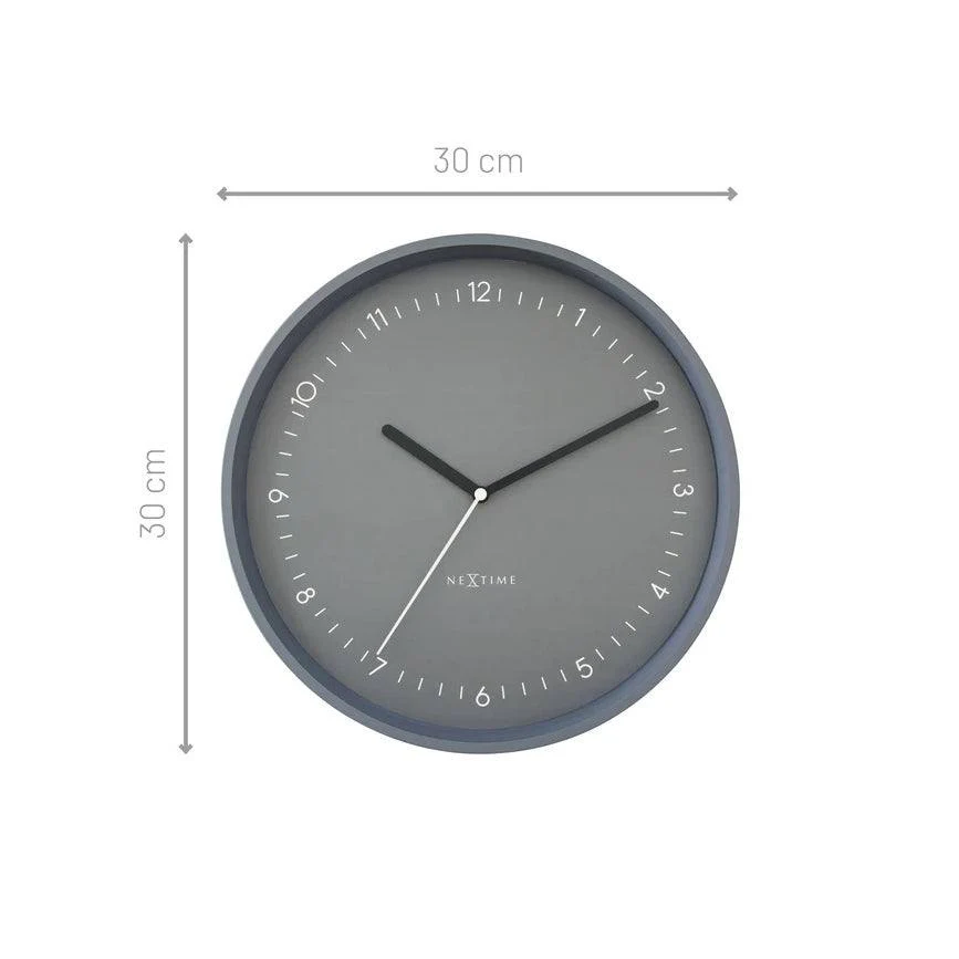 Berlin Wall Clock 30cm - Grey - Image 11
