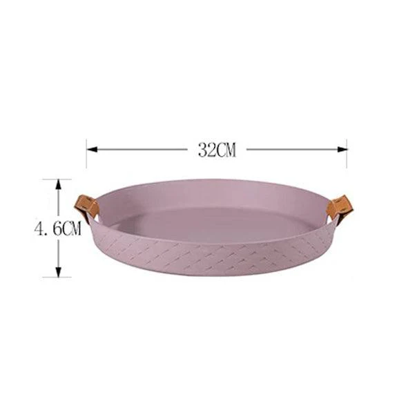 Bern Ceramic Serving Tray - Pink - Image 5