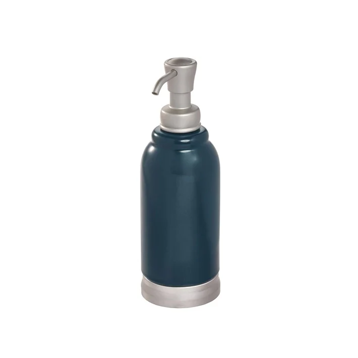 Bexley Ceramic Soap Dispenser - Navy - Image 3