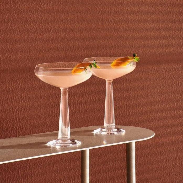 Big Top Coupe Glasses 235ml, Set of 2 - Image 2
