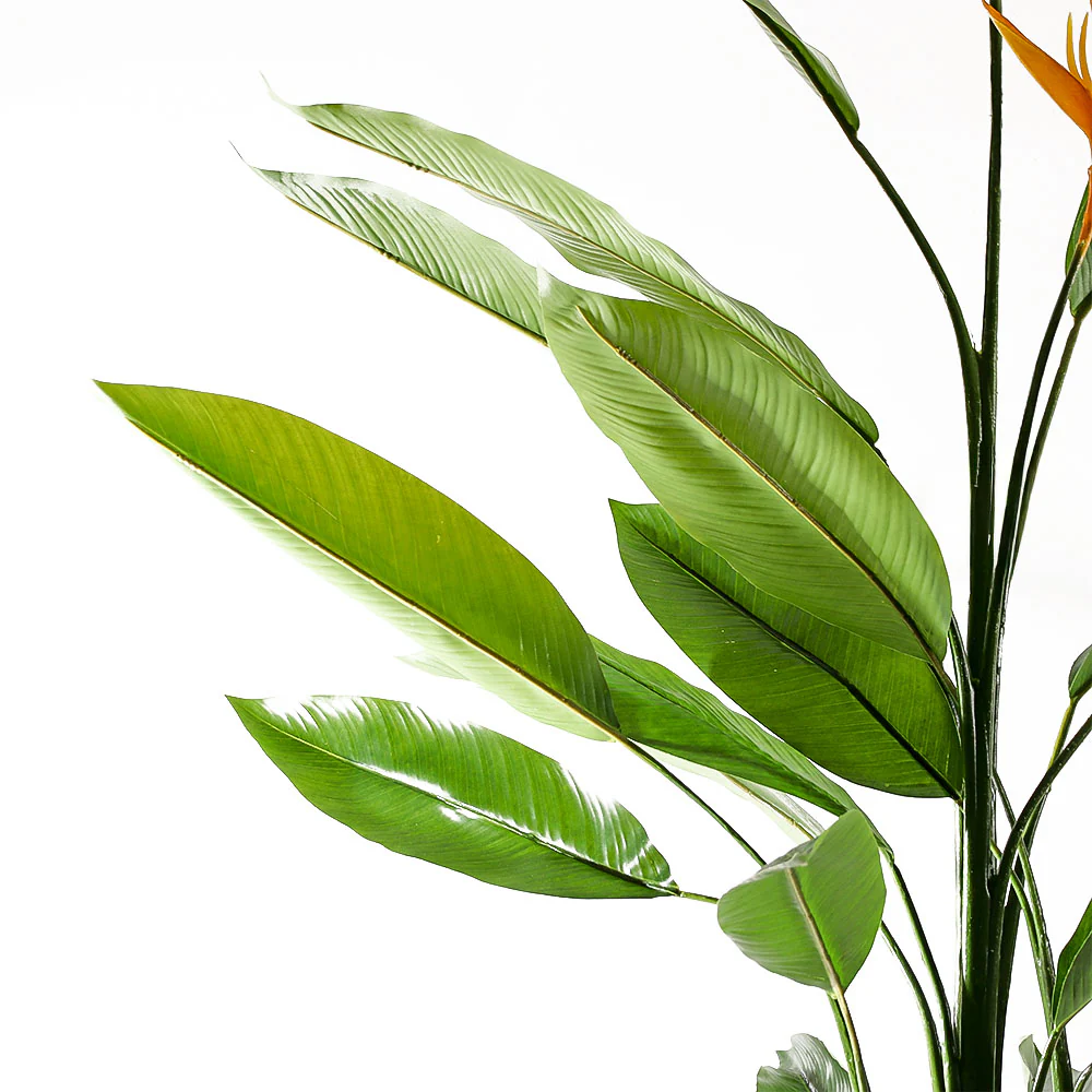 Bird-of-Paradise Artificial Potted Plant Tall - Yellow - Image 5