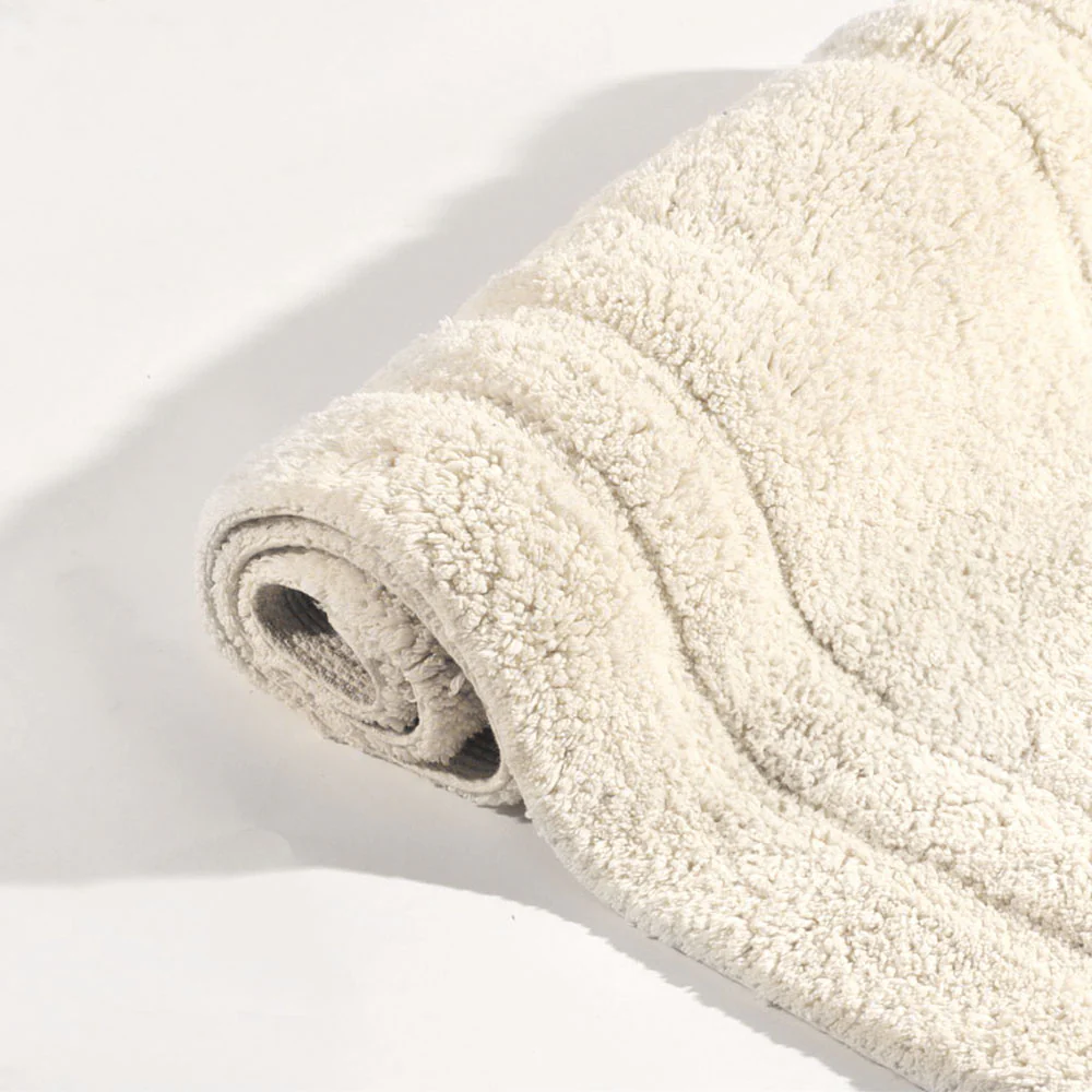 Blake Rectangular Bath Runner - Ivory - Image 3
