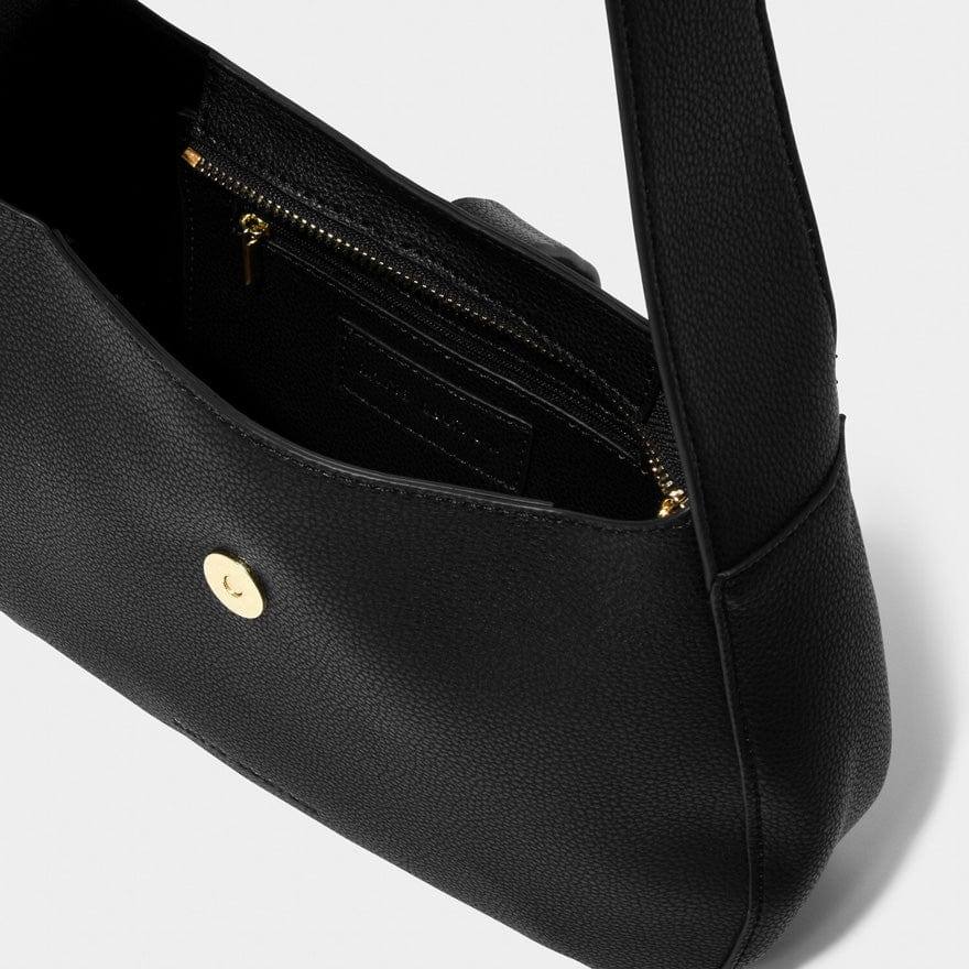 Blake Small Shoulder Bag - Black - Image 4