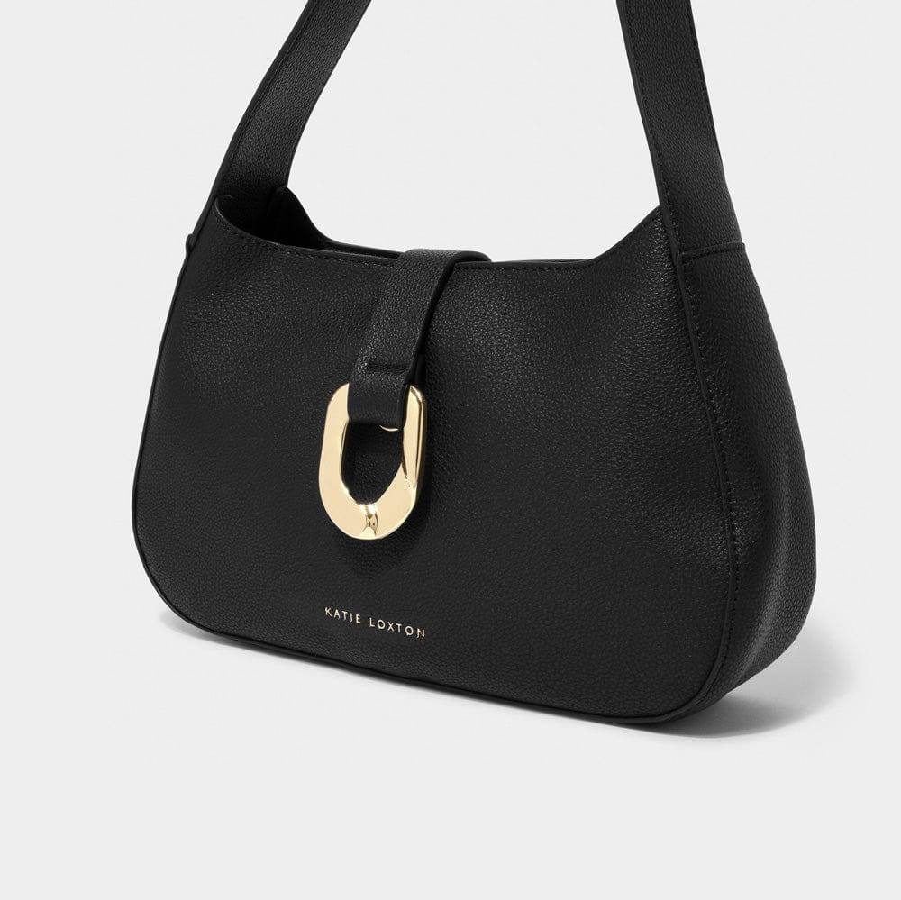 Blake Small Shoulder Bag - Black - Image 5