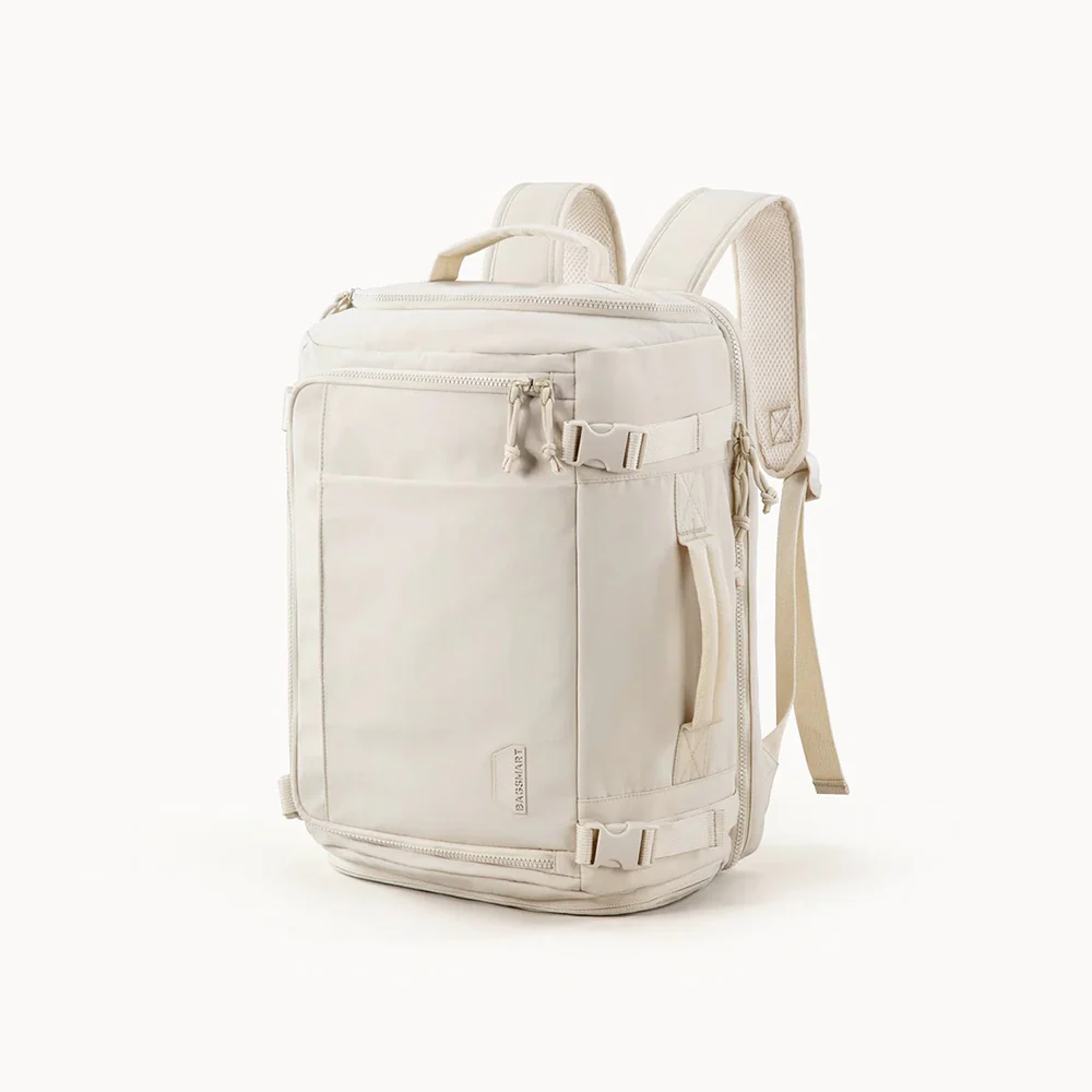 Carry-On Travel Backpack 28L - Beige - Image 2