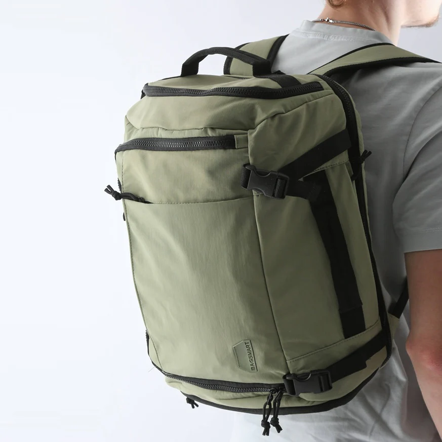 Carry-On Travel Backpack 28L - Green - Image 3