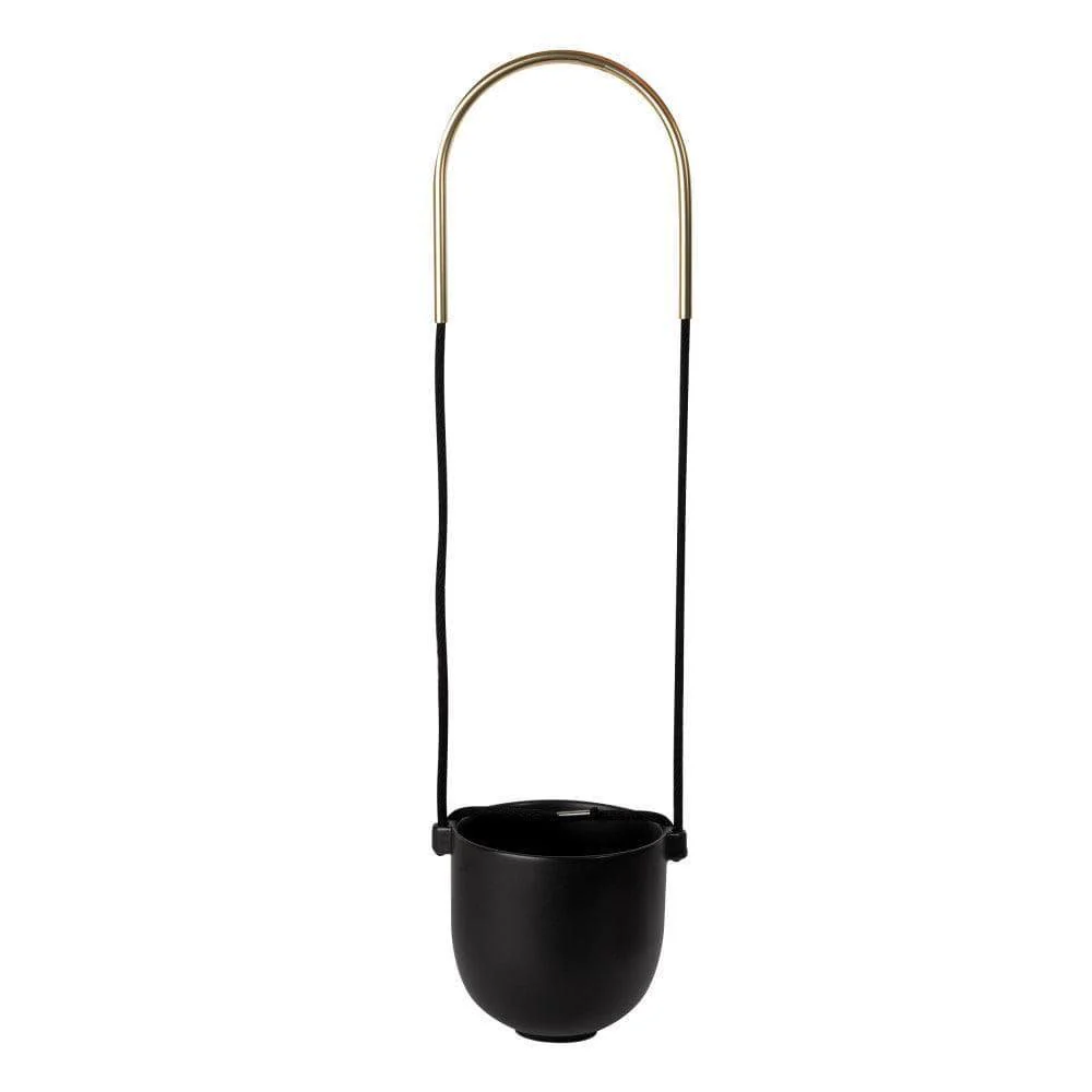 Bolo Hanging Planter - Black - Image 2