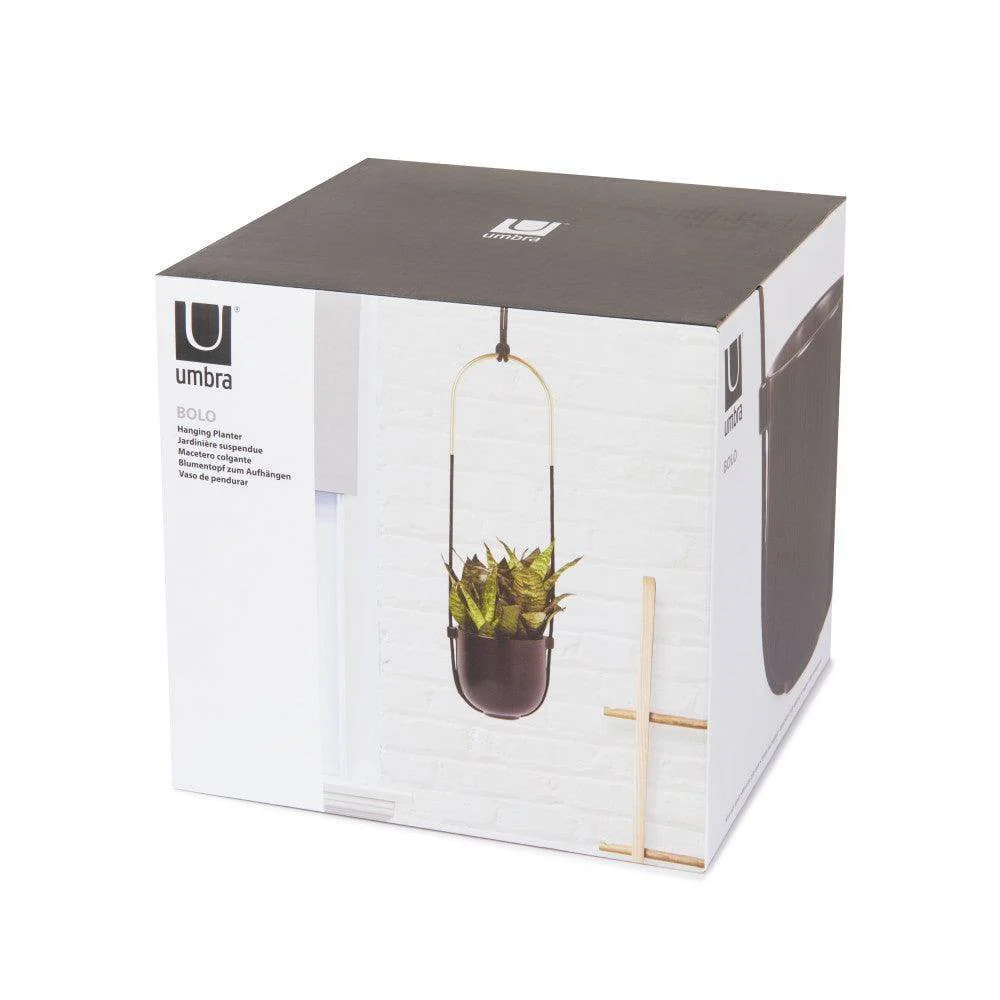 Bolo Hanging Planter - Black - Image 8